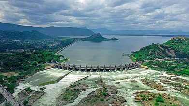 C.Senthil kumar/Shutterstock : The Mettur Dam in Salem city