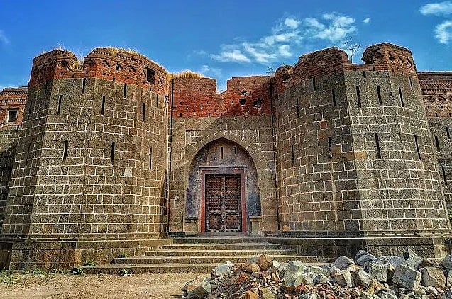 A view of the Sardar Purandare Wada 