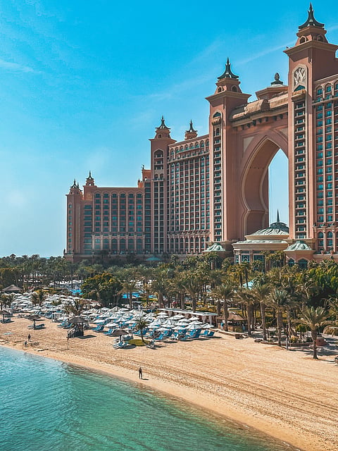 A view of Atlantis, Dubai