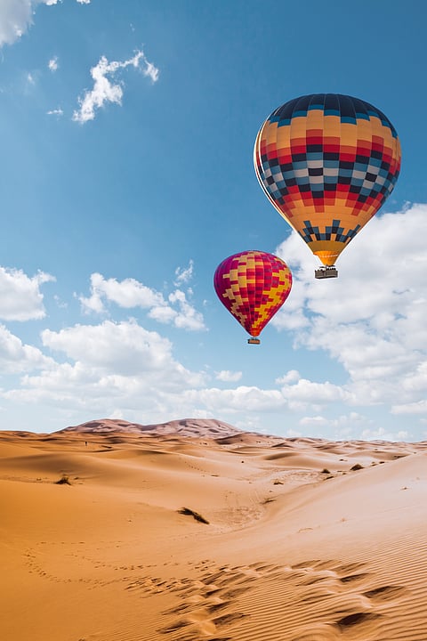 Hot Air Balloons in Dubai