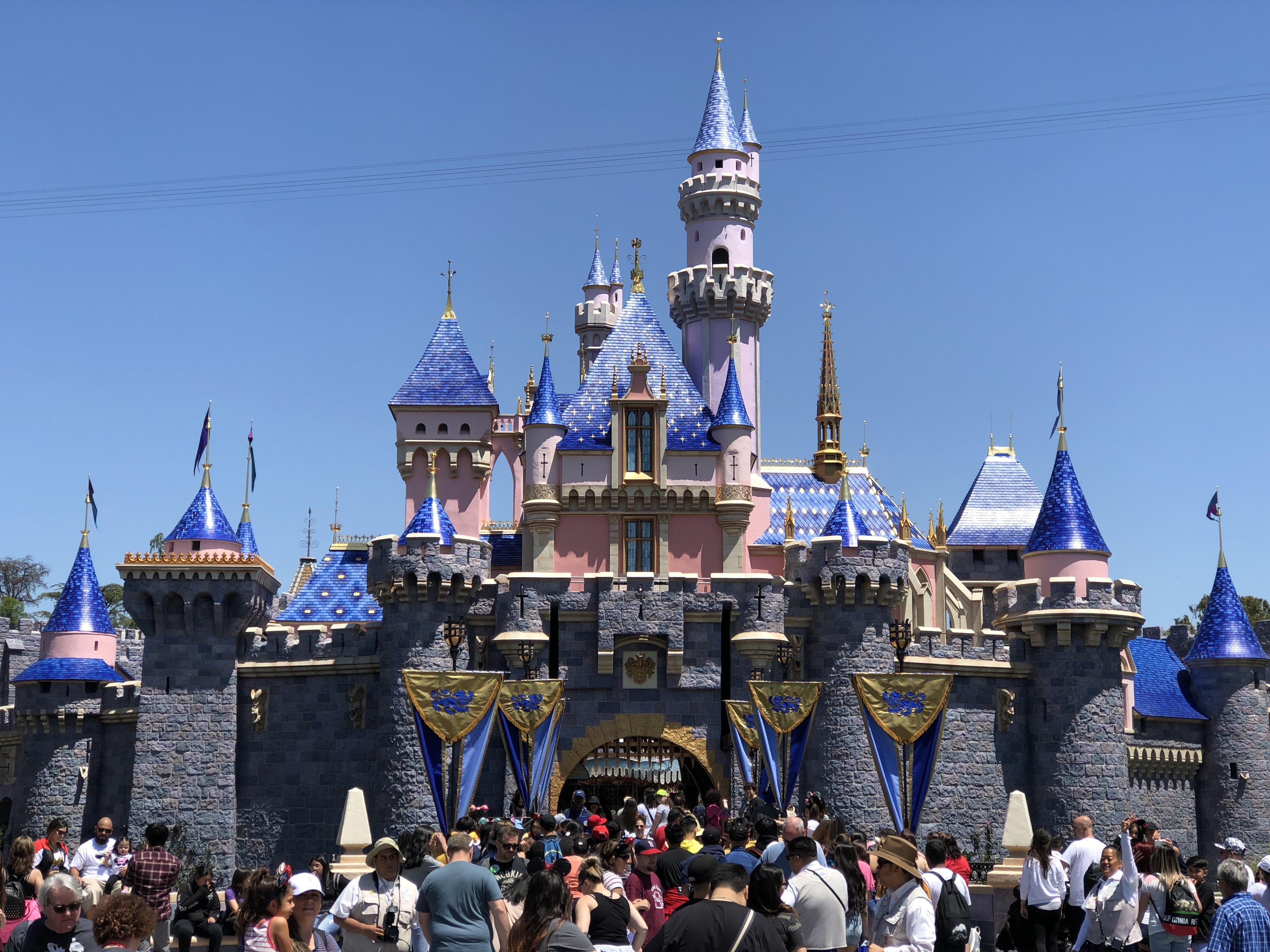 Sleeping Beauty Castle in 2019 after refurbishment