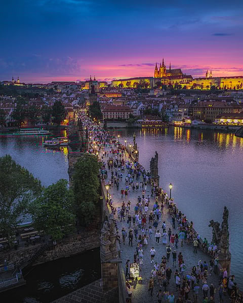 A look at the Charles Bridge of Prague