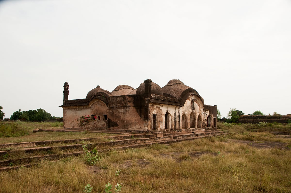 Ahukhana monument where Mumtaj was kept for 6 months after her death, Burhanpur,