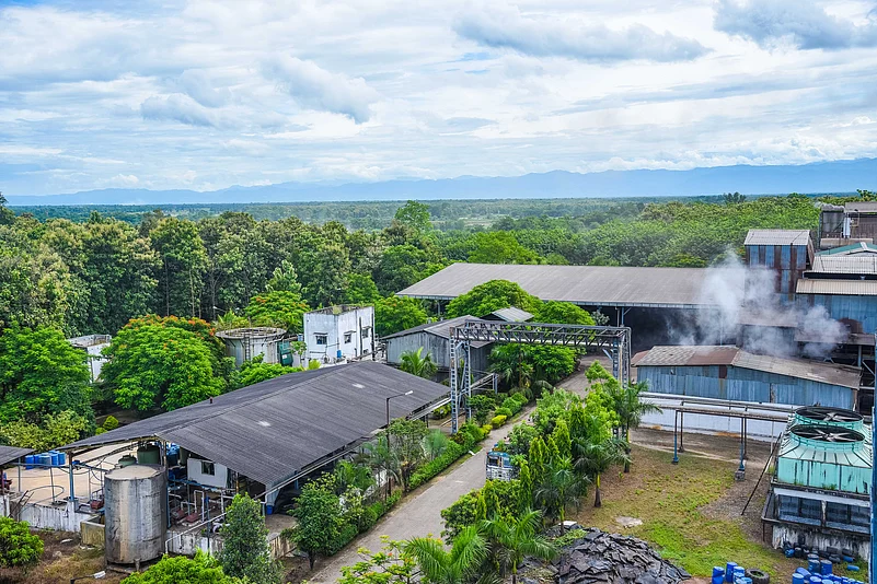 The the distillery of Indias first all-maize whiskey