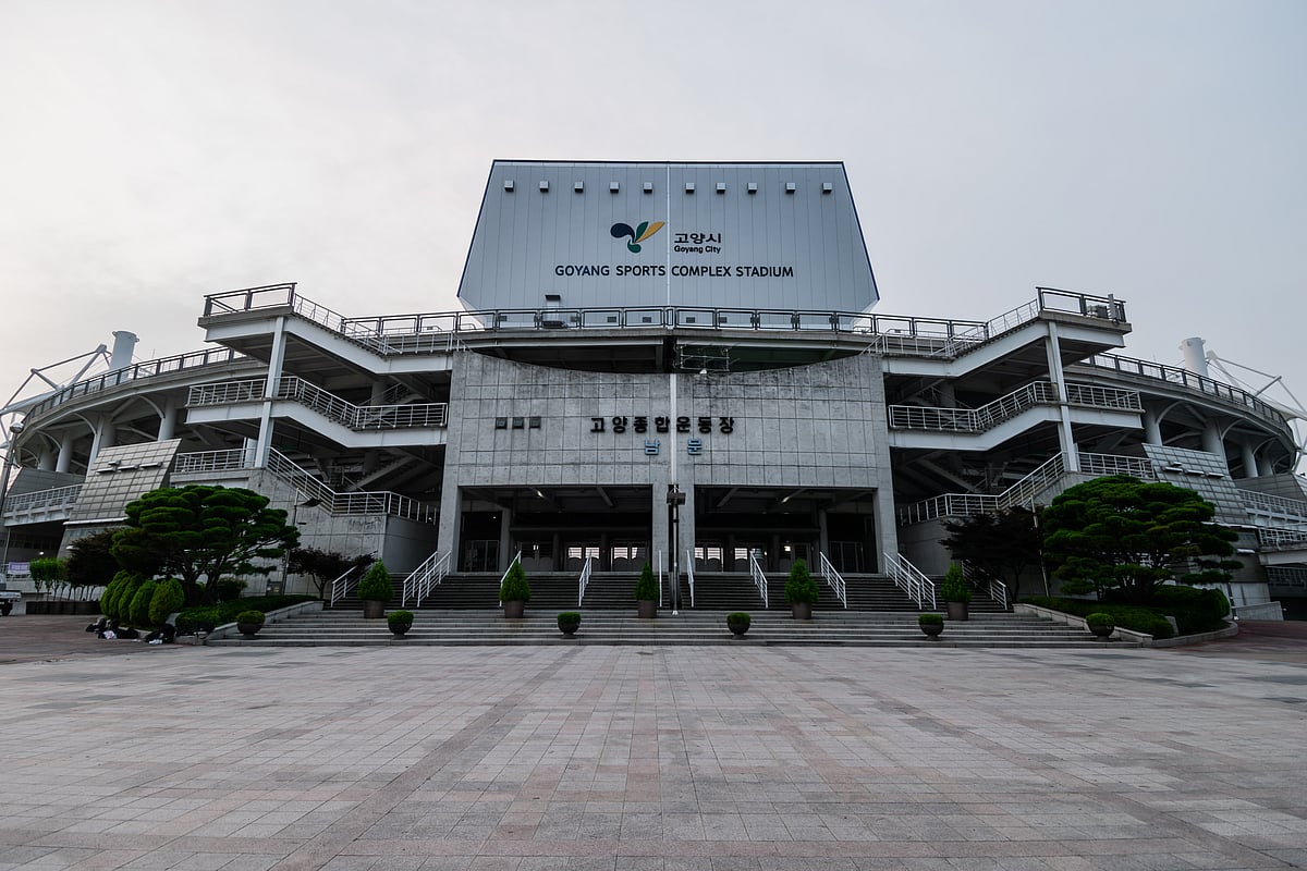 Goyang Stadium is a multi-purpose facility that has a seating capacity of 41,311 people