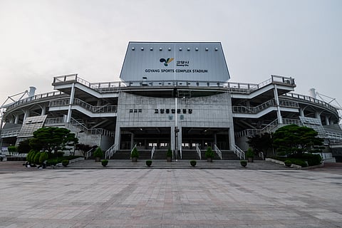 Goyang Stadium is a multi-purpose facility that has a seating capacity of 41,311 people
