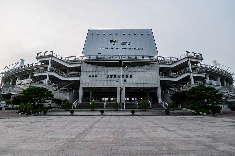 Goyang Stadium is a multi-purpose facility that has a seating capacity of 41,311 people