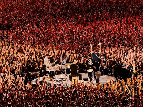 coldplay/Facebook : Coldplay at a concert in Munich, Germany