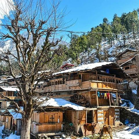 Jakhol Village in the Uttarkashi district of Uttarakhand