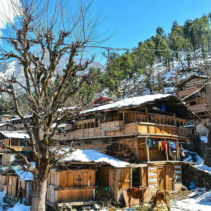 Jakhol Village in the Uttarkashi district of Uttarakhand