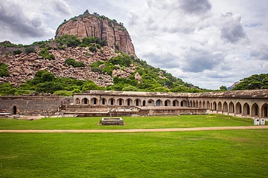 Manivannan T/Shutterstock : Rajagiri Hill and the Gingee Fort complex in Tamil Nadu