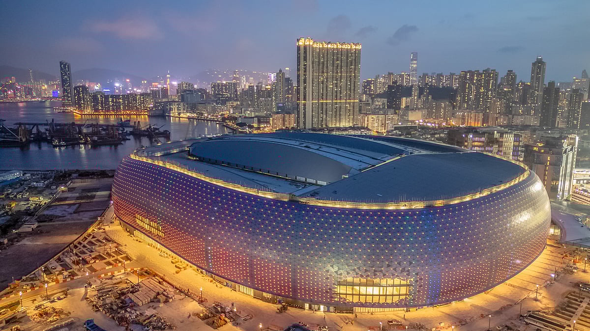 Hong Kongs Kai Tak Stadium has a seating capacity of 50,000