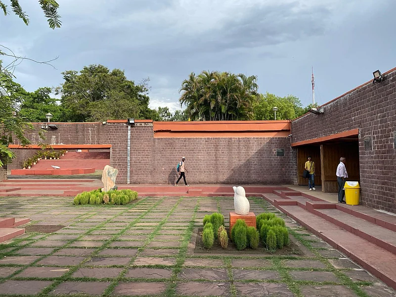 Design by Charles Correa at Bharat Bhavan Bhopal