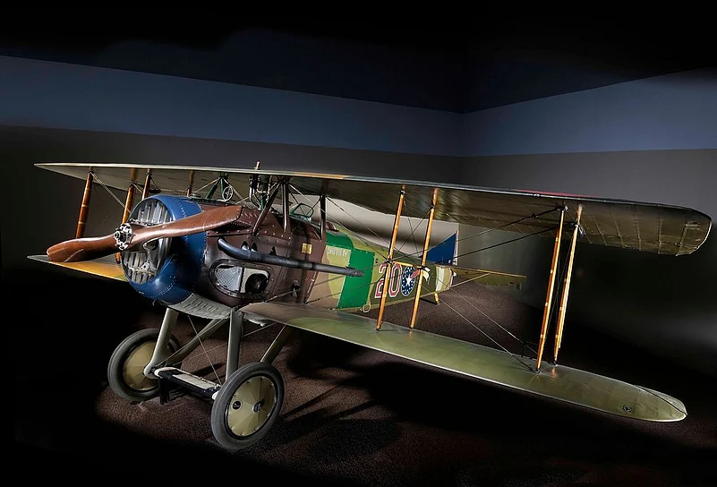 The fast and rugged Spad XIII was among the most successful fighters of World War I. It can be seen at the National Air and Space Museum in Washington, D.C.