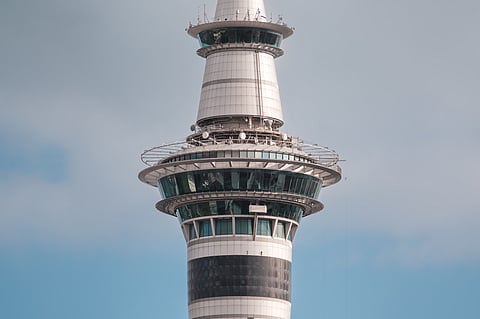The observation deck of the Sky Tower