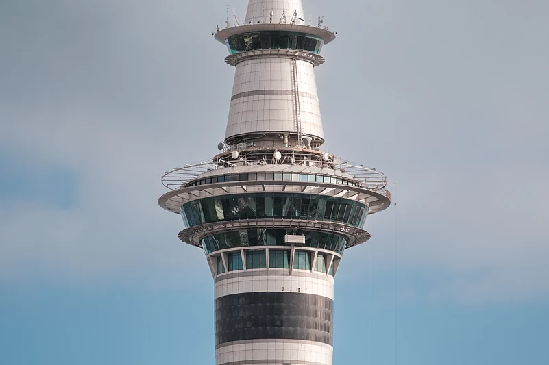 The observation deck of the Sky Tower