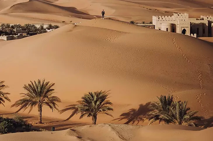 The Empty Quarter is the world’s largest sand desert with an area of 650,000 square kilometres
