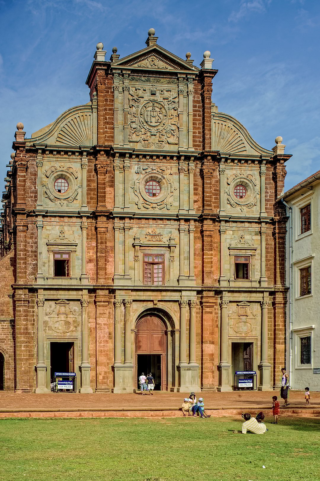 A view of the Basilica of Bom Jesus