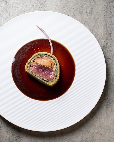Meals like veal cheek with truffle sauce show the restaurant's dedication to excellence and creativity