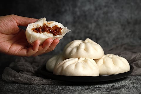 Some delicious BBQ pork buns 