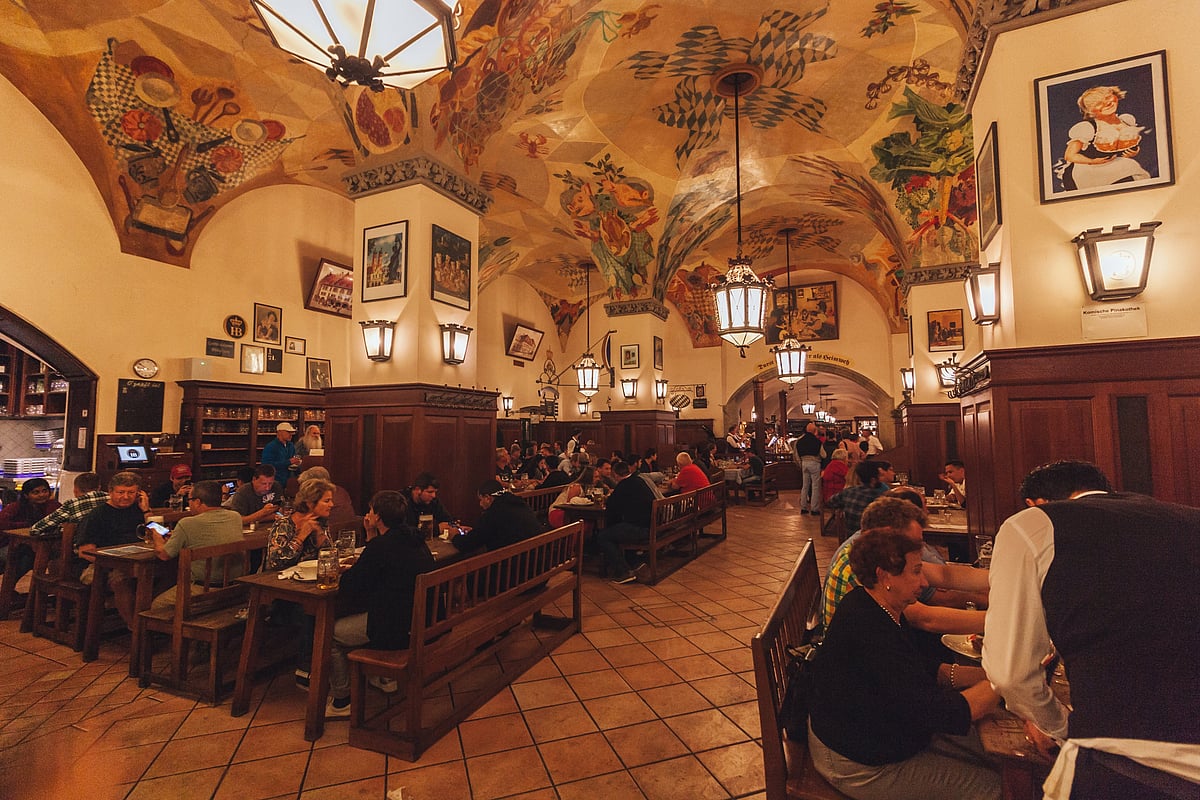 The legendary Hofbräuhaus is a must-see on any trip to Munich