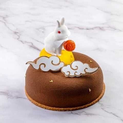 Pastry chef Don Ng will present a dessert workshop at the 2024 Hong Kong Wine and Festival. This is one of his creations