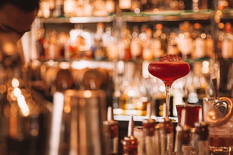 Head out for festive cocktails