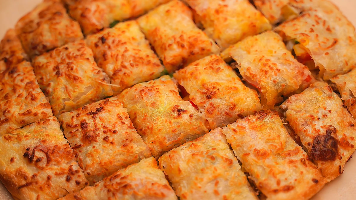 Feteer is the Egyptian version of pizza