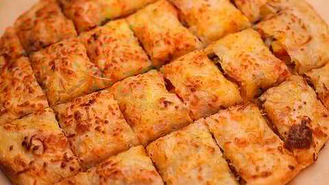 Feteer is the Egyptian version of pizza