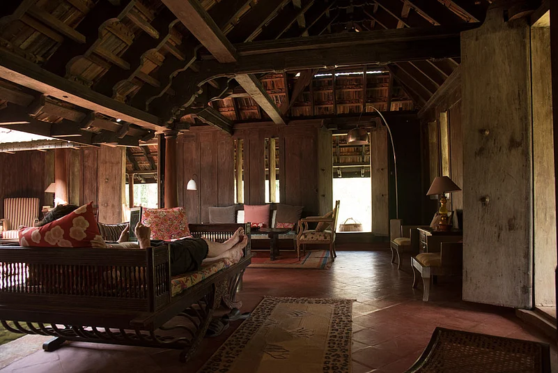 Living room at the estate