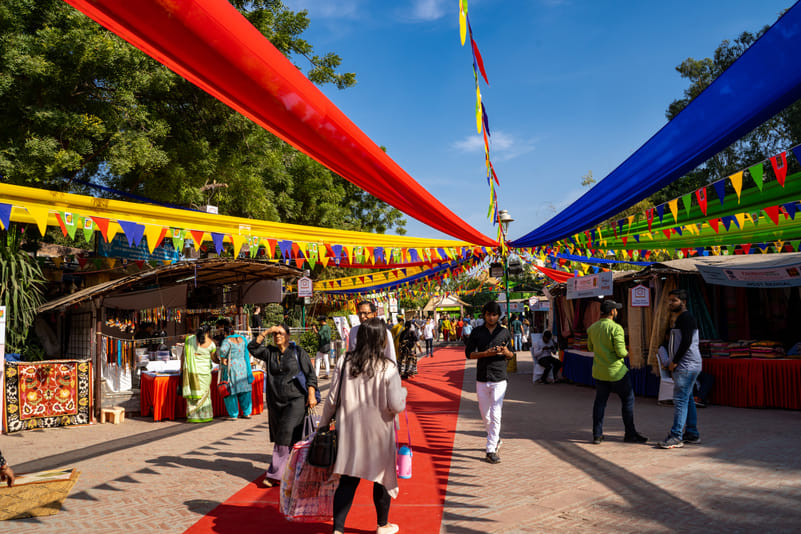 Beyond being a shopping destination, Dilli Haat is an experience in itself
