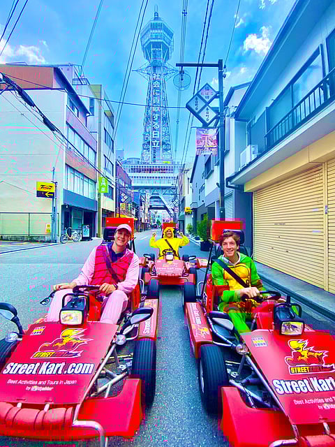 Okinawa’s street karting experience is one of the most fun things you can do in Japan