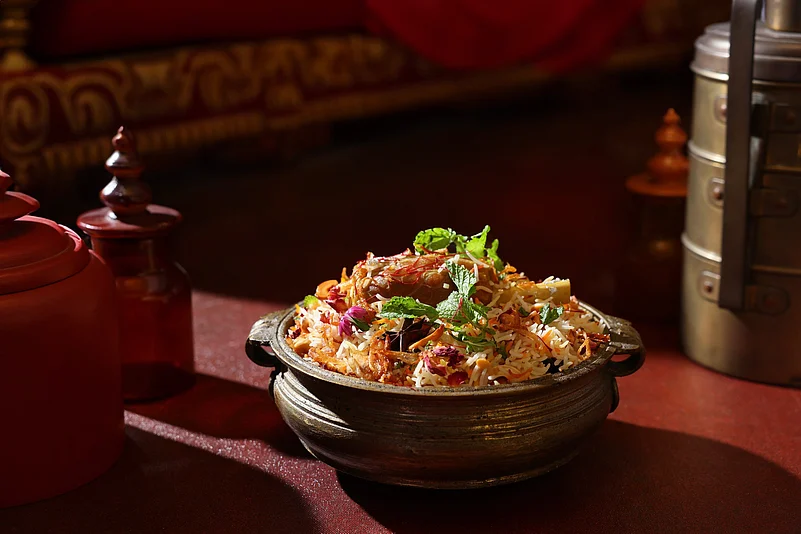 Hyderabadi Gosht Dum Biryani at Kheer