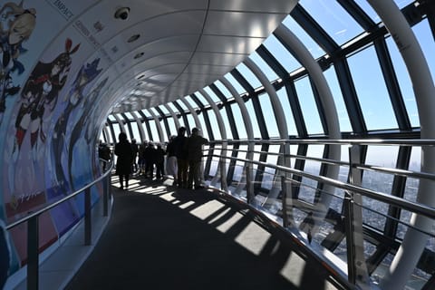 The Tokyo Skytree is a broadcasting and observation tower in Sumida, Tokyo