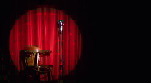 A stand-up setup for a great evening