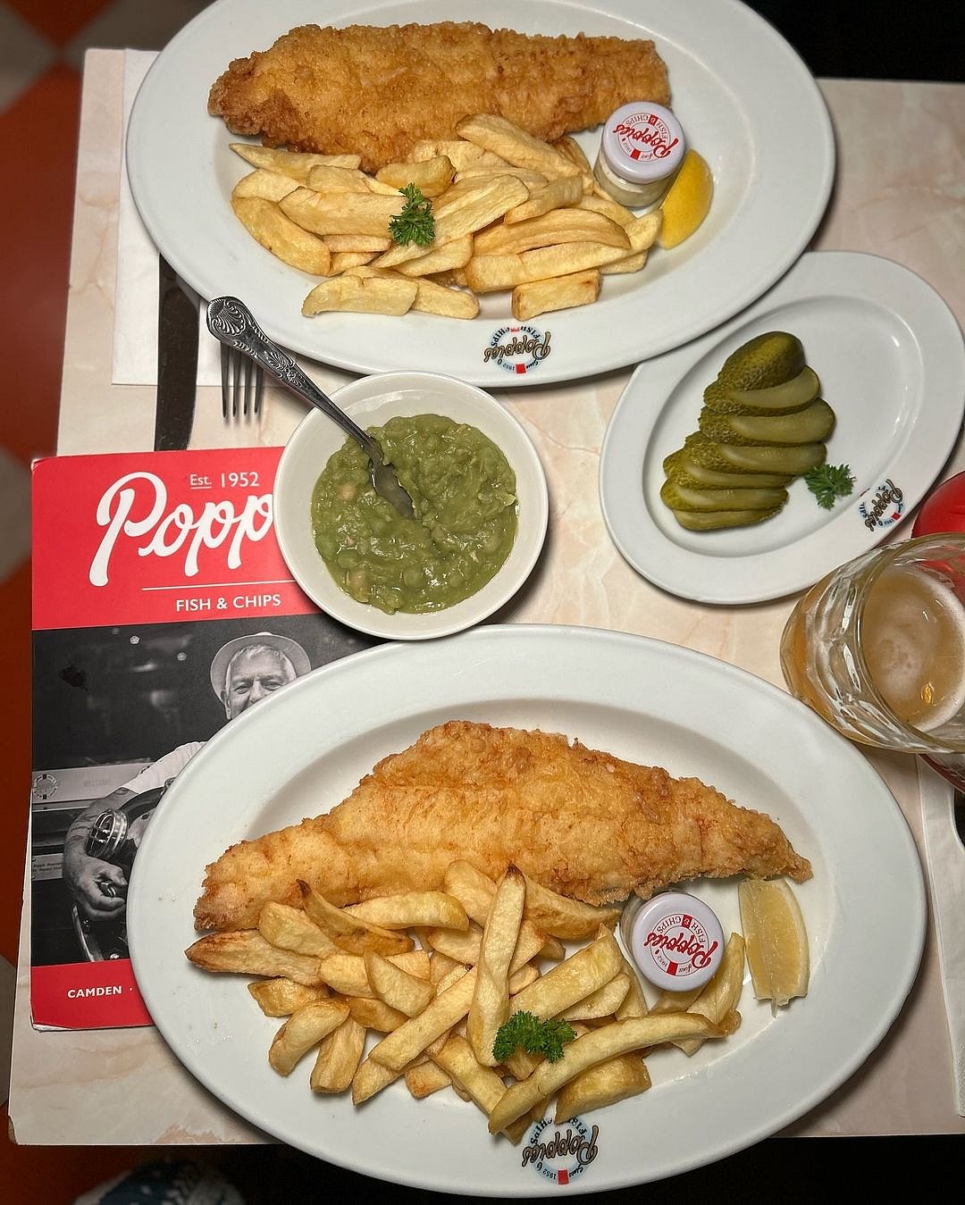 Poppies, which has outlets in Shoreditch, Camden, and Spitalfields