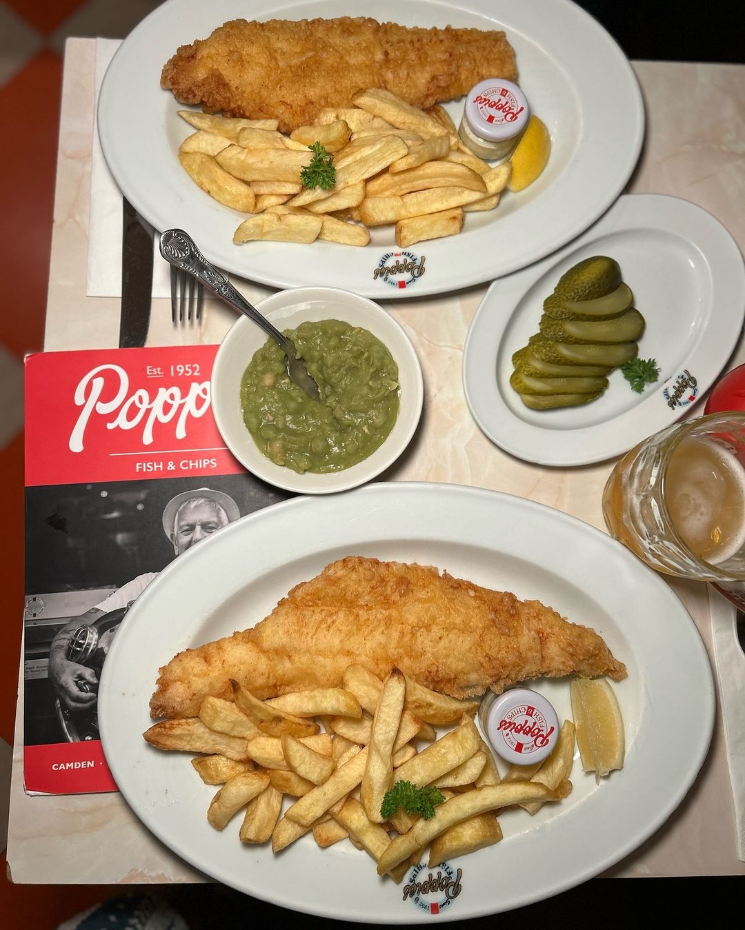 Poppies, which has outlets in Shoreditch, Camden, and Spitalfields