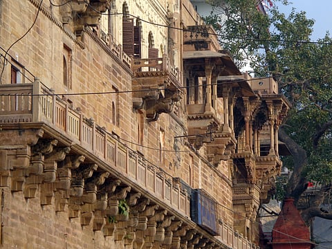 The Allahabad Fort was constructed by the Mughal emperor Akbar in 1583