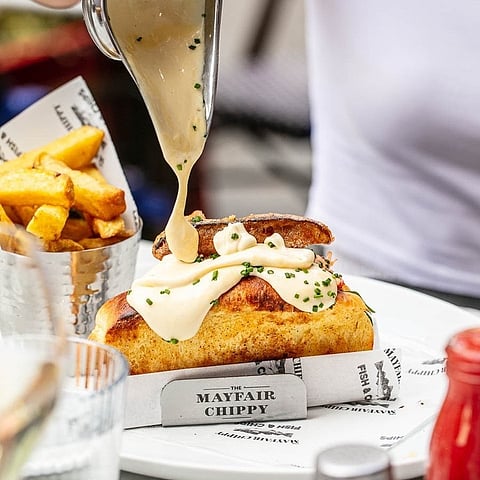 The Mayfair Chippy's commitment to providing gluten-free choices makes it stand out