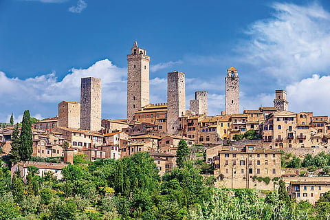 San Gimignano's skyline has earned it the nickname "The Medieval Manhattan"