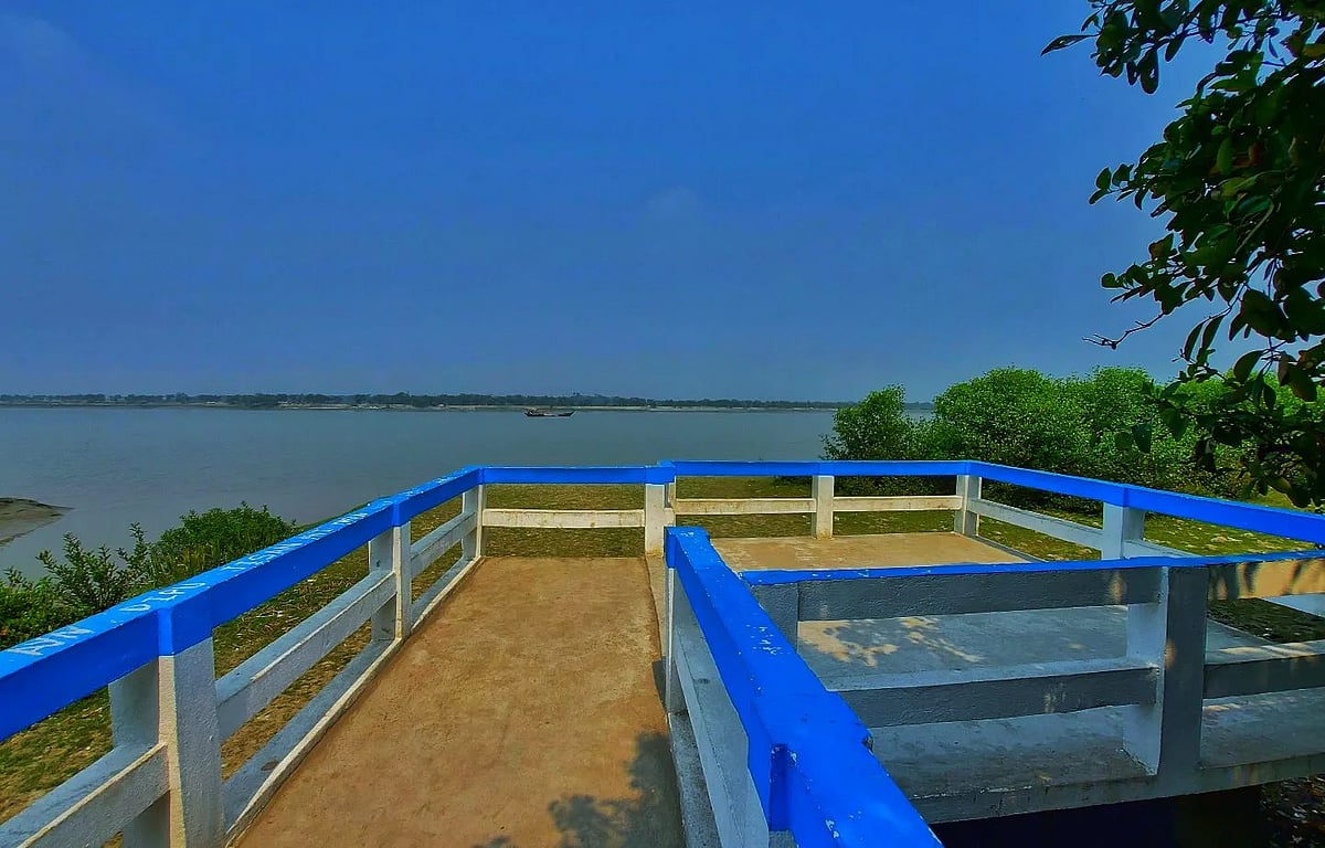 View of the Ichhamati river