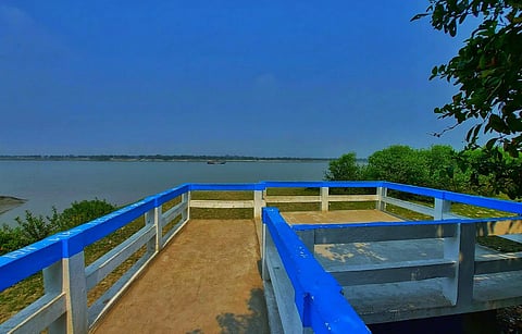 View of the Ichhamati river