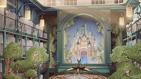 The Disney Imagination Garden Castle