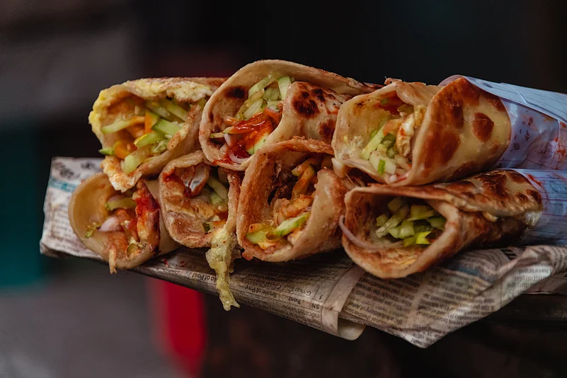 Kathi rolls in Kolkata