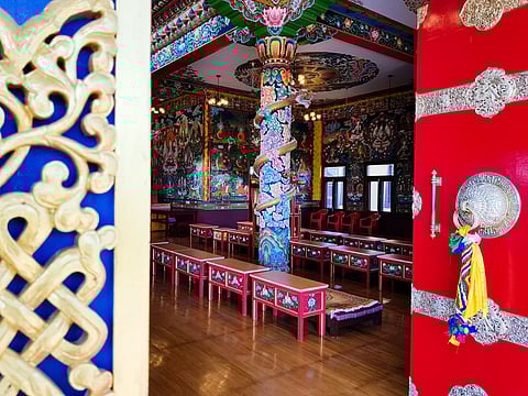 Inside the Dongyu Gatsal Ling Nunnery