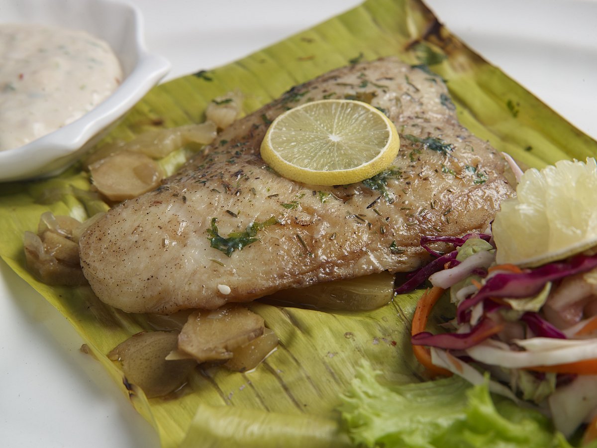 Fijian fish lovo
