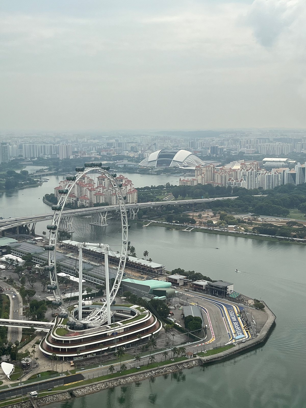 The skyline from the Observation Deck