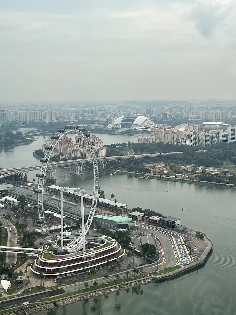 The skyline from the Observation Deck
