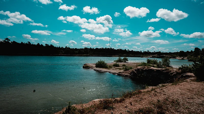 A view of the Blue Lagoon outside Visby