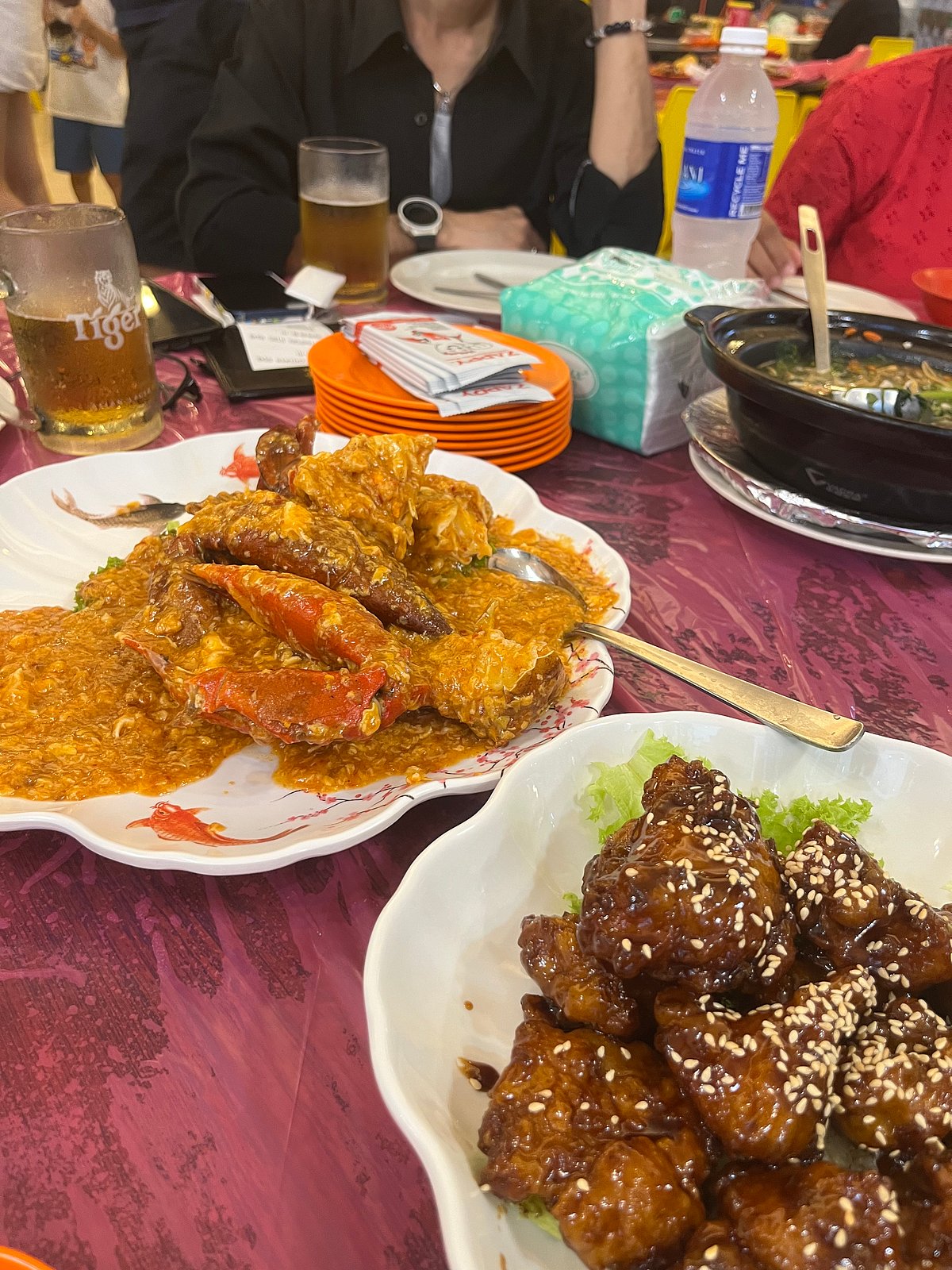 Chilli crab at The Keng Eng Kee Seafood